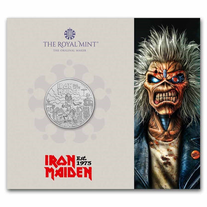 In Stock! 2025 Great Britain Iron Maiden 28.28g OMP