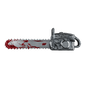 In Stock! 2025 Ghana Bloody Chainsaw 3d Shaped 2 oz Silver Coin (10/14) - Options: Original Mint Packaging