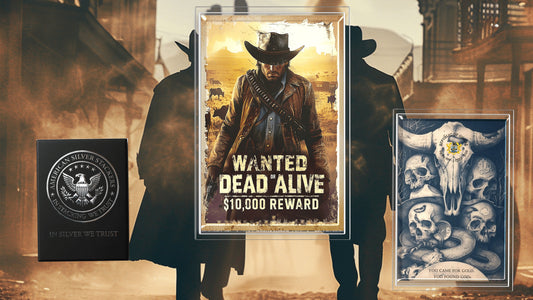 In Stock! 2026 Ghana Wanted Dead or Alive 5g Silver Foil (10/22)
