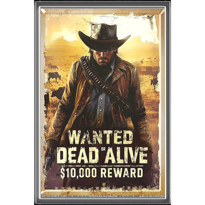 In Stock! 2026 Ghana Wanted Dead or Alive 5g Silver Foil (10/22)