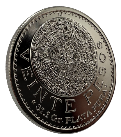 In Stock! 1917 Mexico 20 Pesos Tribute Reserva Premium 3 x 1 oz Silver Medal Set (10/15)