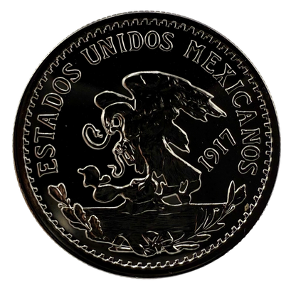 In Stock! 1917 Mexico 20 Pesos Tribute Reserva Premium 3 x 1 oz Silver Medal Set (10/15)