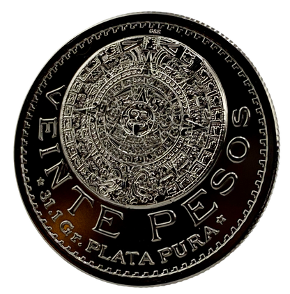 In Stock! 1917 Mexico 20 Pesos Tribute Reserva Premium 3 x 1 oz Silver Medal Set (10/15)