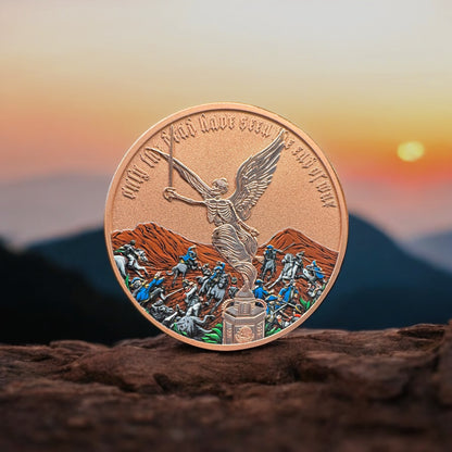 2025 Libertad Obolus: "Only The Dead Have Seen The End of War" 100g Copper Medal (01/15) (Copy)