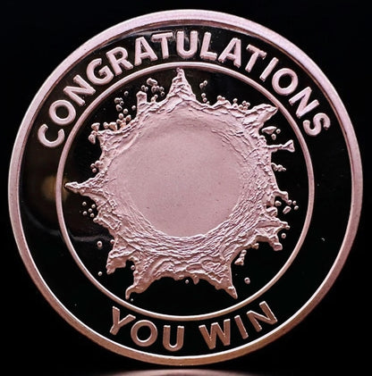 In Stock! Play Stupid Games, Win Stupid Prizes 1 oz Copper Round (12/16)