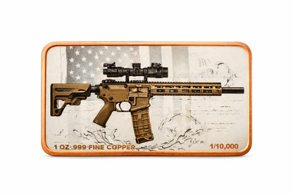 2nd Amendment Copper  “You Didn’t Take Them Then, You”re Not Taking Them Now “ 1 oz Copper (3/03)