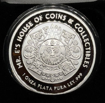 In Stock! 2025 Catrina Fina Dia De Los Muertos 1 oz Silver Round