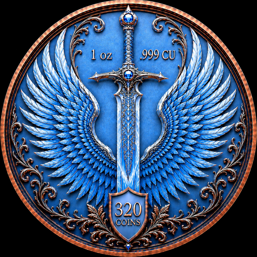 Ice Dragon Libertad Tribute 1 oz Copper (06/08)