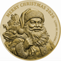 2026 Liberia Merry Christmas Santa 1/200 oz Gold Coin (06/08)