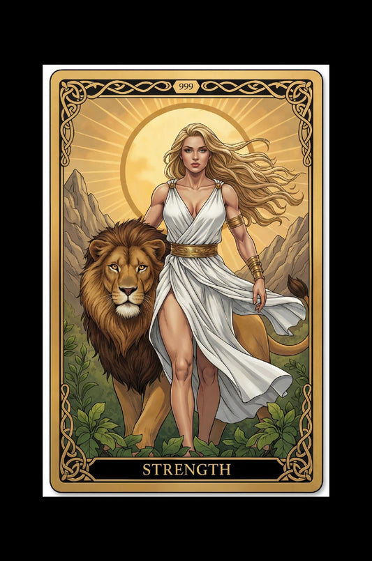 Torocard Strength Colorized 1 oz Copper Card  (999 Mintage) 5th in Series!