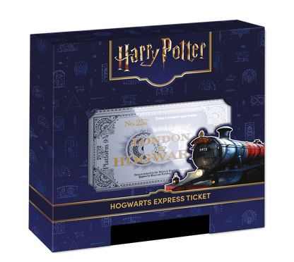 In Stock! 2026 Samoa Harry Potter Hogwarts Express Ticket 3g Silver Foil Coin