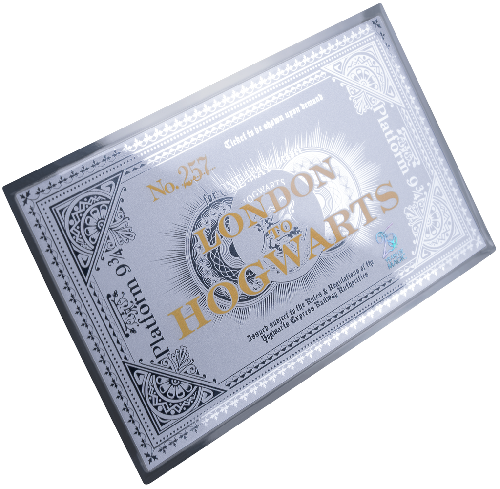In Stock! 2026 Samoa Harry Potter Hogwarts Express Ticket 3g Silver Foil Coin