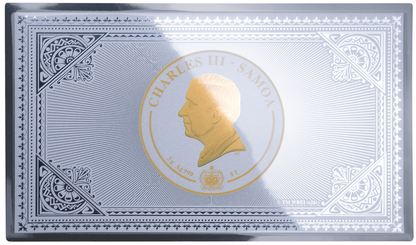 In Stock! 2026 Samoa Harry Potter Hogwarts Express Ticket 3g Silver Foil Coin