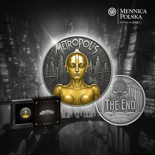 2025 Niue Silent Film Classics Metropolis 1 oz Silver Coin (12/22)