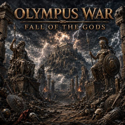 Olympus War - Fall of the Gods 1 Kilo Copper Medal (06/16)