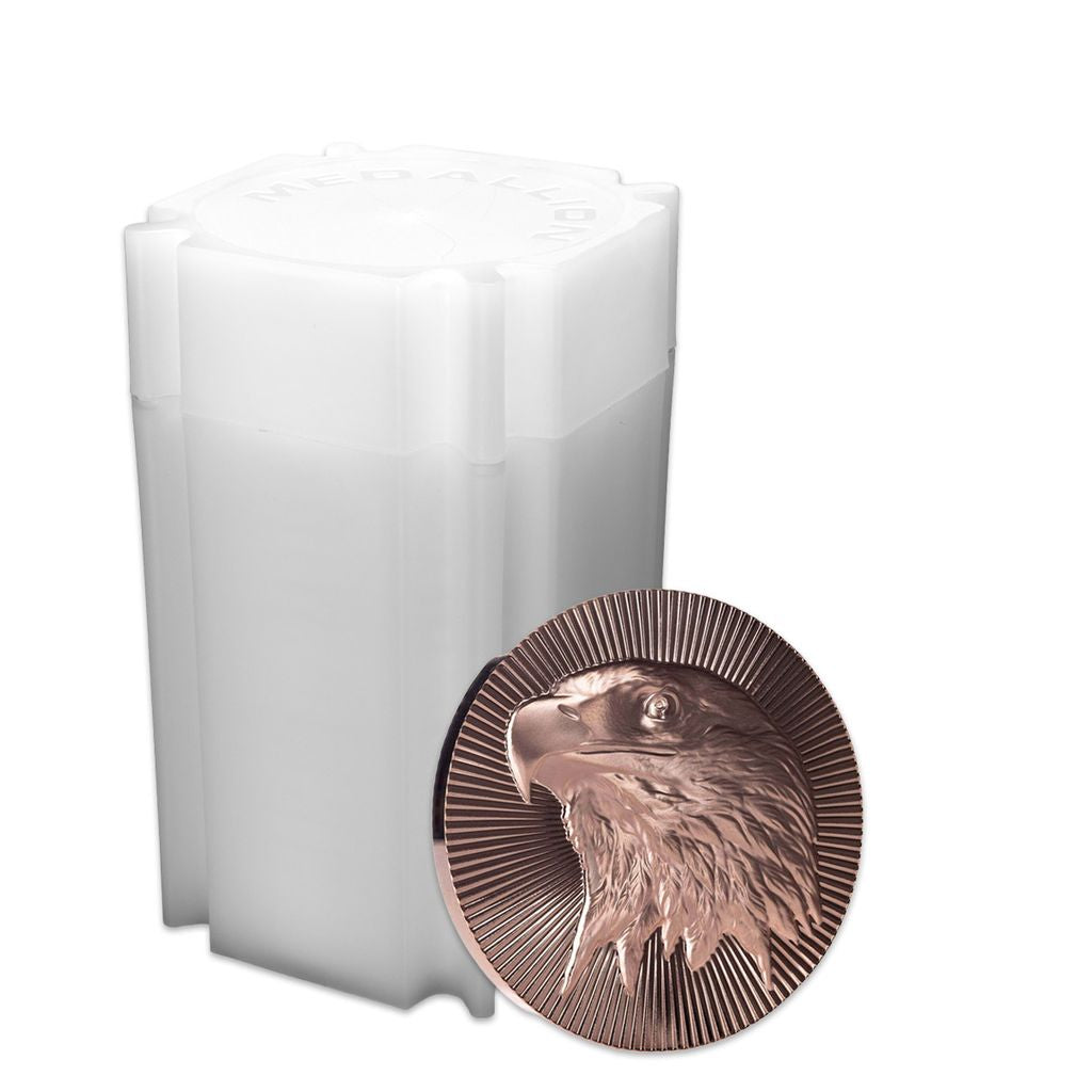 Scottsdale Mint Eagle Stacker 1 oz Copper Round (06/12)