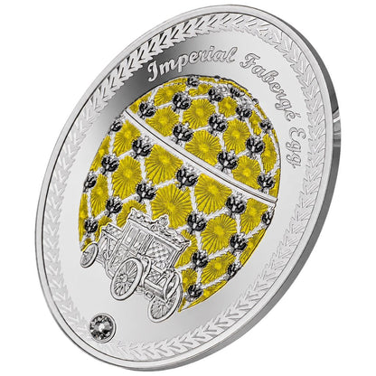 2026 Niue Faberge Egg - Coronation Egg 56.56g Silver Coin (06/12)