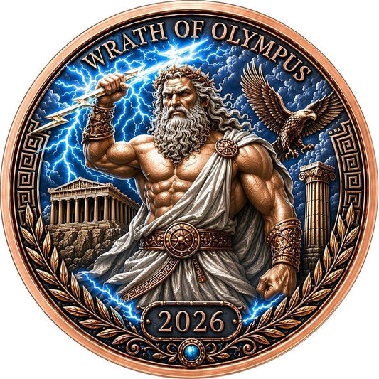 Ancient Empires - Greece 1 oz Copper Round in Card (06/16)