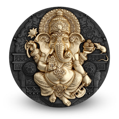 T&S 2025 Niue Ganesha 5 oz Silver Coin (12/29)