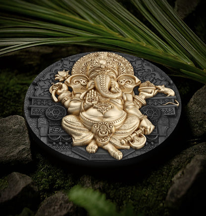 T&S 2025 Niue Ganesha 5 oz Silver Coin (12/29)