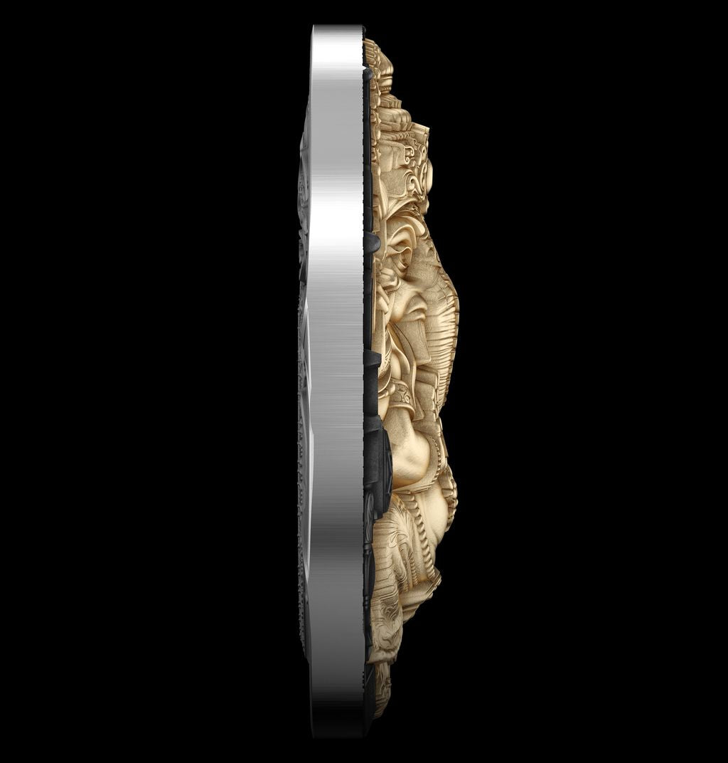 T&S 2025 Niue Ganesha 5 oz Silver Coin (12/29)