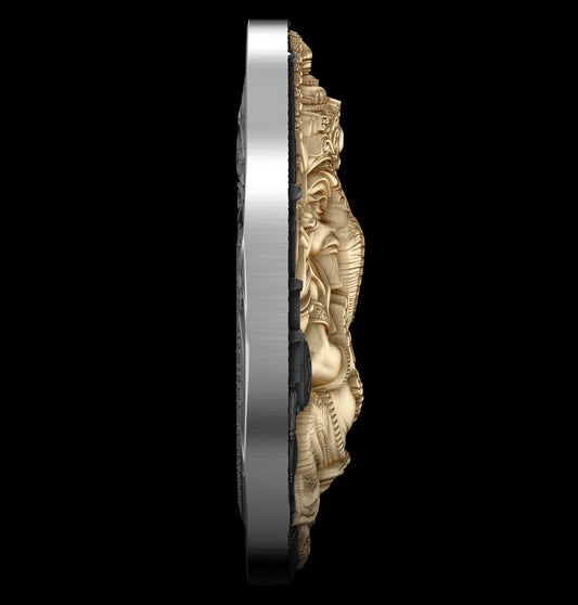 T&S 2025 Niue Ganesha 5 oz Silver Coin (12/29)