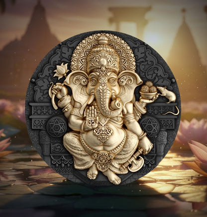 T&S 2025 Niue Ganesha 5 oz Silver Coin (12/29)