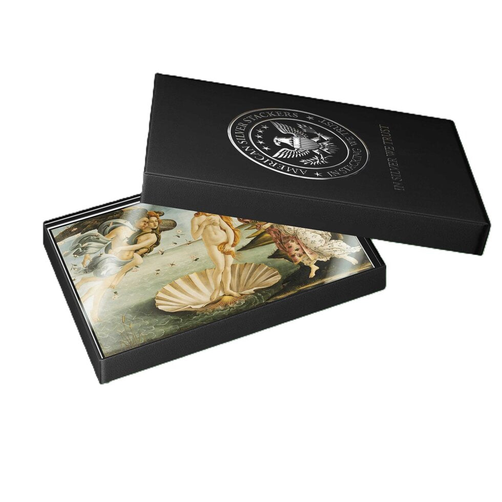 2026 Ghana The Birth of Venus 5g Silver Foil (12/29). In silver we trust.