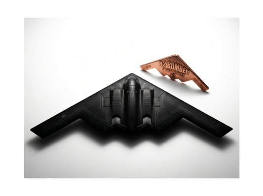 Toromint! B2 Bomber Jet Colorized 5 oz Copper Medal w/Custom Capsule (04/29)