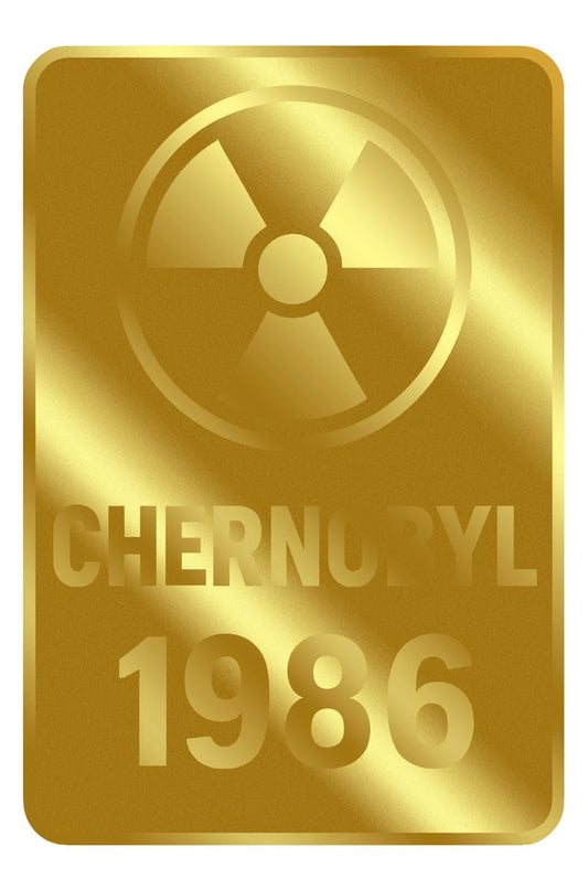 2026 Liberia Chernobyl 1/1000 oz Gold Coin in Card (12/26)