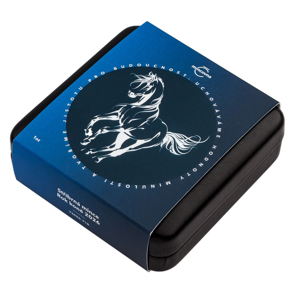 2026 Niue Year of the Horse with Metallic Color 1 oz Silver Coin (12/23)