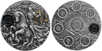 2026 Niue Seven Seals of the Apocalypse - Black Horse 3 oz Silver Coin (06/17)