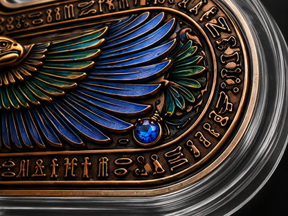 2026 Key of Life – 5 AVDP oz .999 Fine Copper Jeweled Color Ankh Collectible