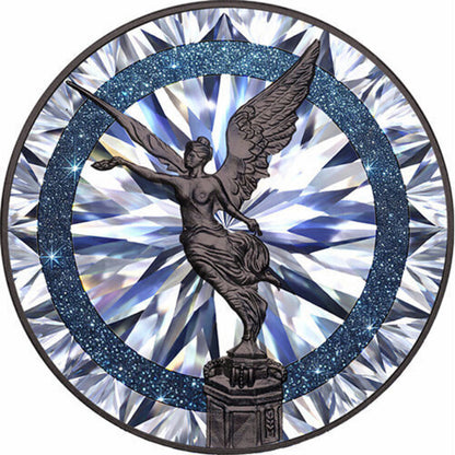 2024 Mexico Libertad Diamond Ring Edition 1 oz Silver Coin (12/26)
