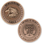 Intaglio Mint Screaming Eagle 1 oz Copper Round (05/04)