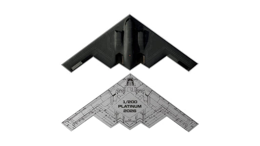 2026 B2 Stealth Bomber 1/200 oz Platinum Bar in Card (06/15)