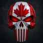 2026 Canadian Warrior Colorized 3 oz Copper Skull Collectible