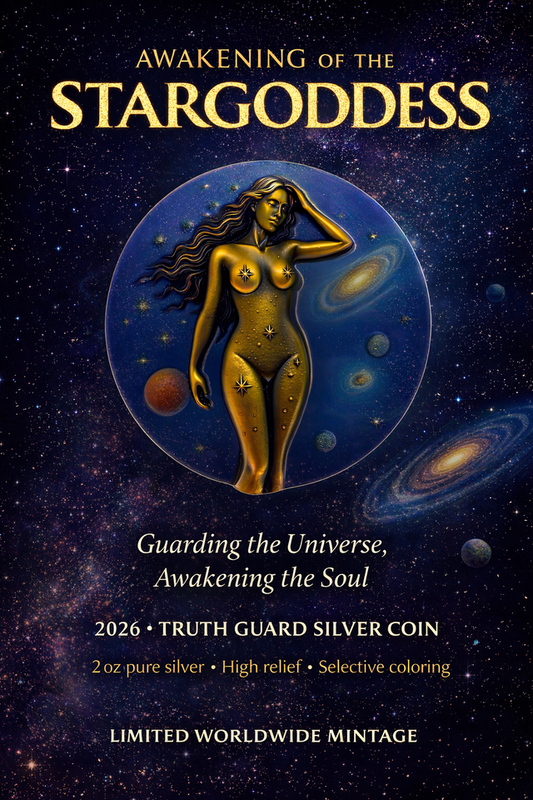2026 Truth Guard Awakening of the Stargoddess 2 oz Silver Round (05/08)
