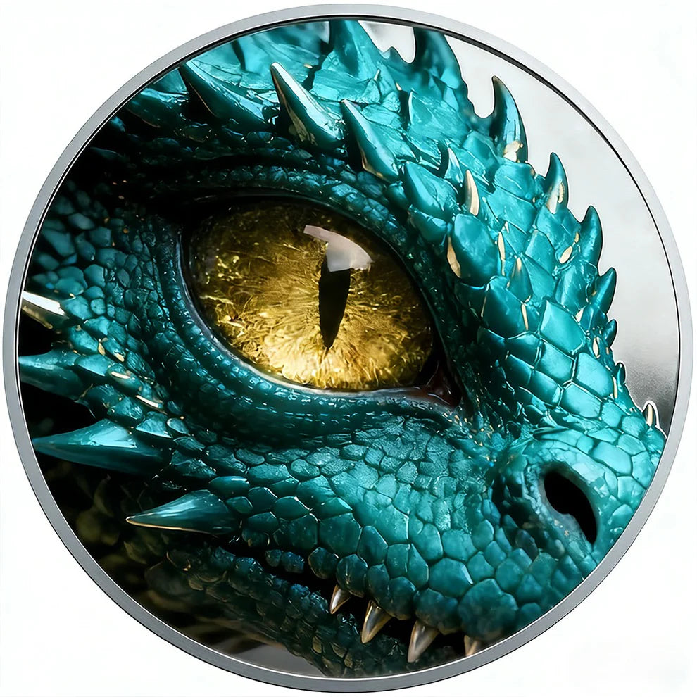 In Stock! 2026 Dragon Flight 5oz .999 Fine Copper in Capsule