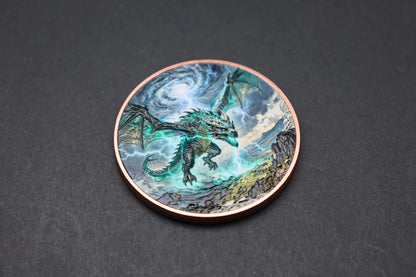 In Stock! 2026 Dragon Flight 5oz .999 Fine Copper in Capsule