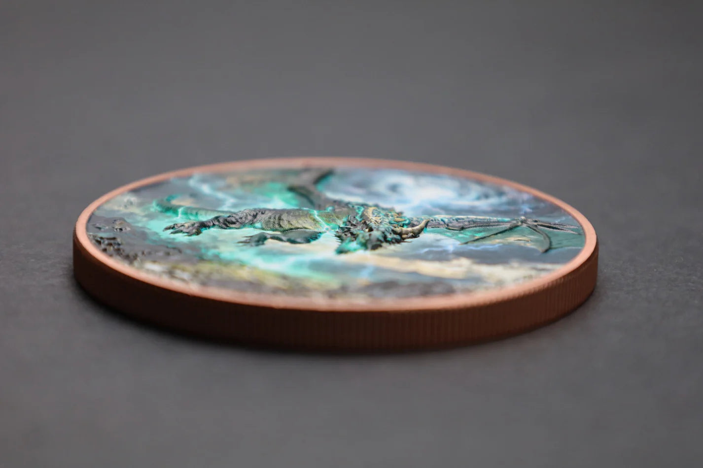 In Stock! 2026 Dragon Flight 5oz .999 Fine Copper in Capsule