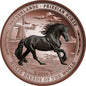 In Stock! 2026 Liberia Netherlands Friesian Horse 5 oz Copper Coin (05/06)