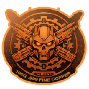 Torque The Heavy Colorized 100g Copper Medal (05/06)