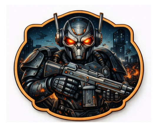 Scope The Marksman Colorized 100g Copper Medal (05/06)