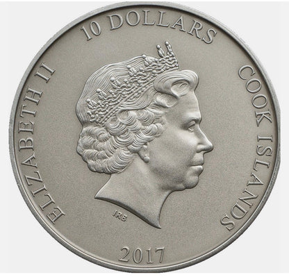 In Stock! 2017 Thor’s Hammer Mjollnir 2 oz Pure Silver Coin Cook Islands