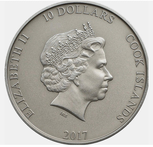 In Stock! 2017 Thor’s Hammer Mjollnir 2 oz Pure Silver Coin Cook Islands