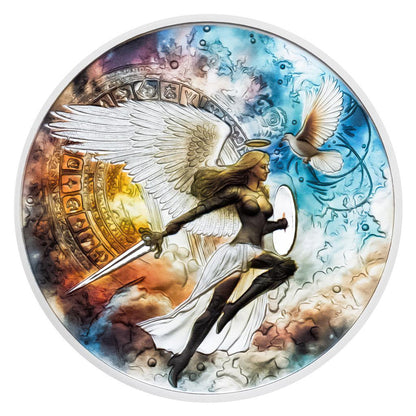 In Stock! 2 Silver Coins DOBRO/ZLO-Battle Between Good and Evil-42g each-LIMITED Czech Mint