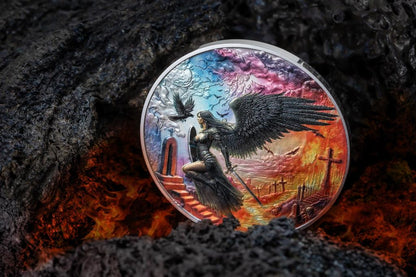 In Stock! 2 Silver Coins DOBRO/ZLO-Battle Between Good and Evil-42g each-LIMITED Czech Mint