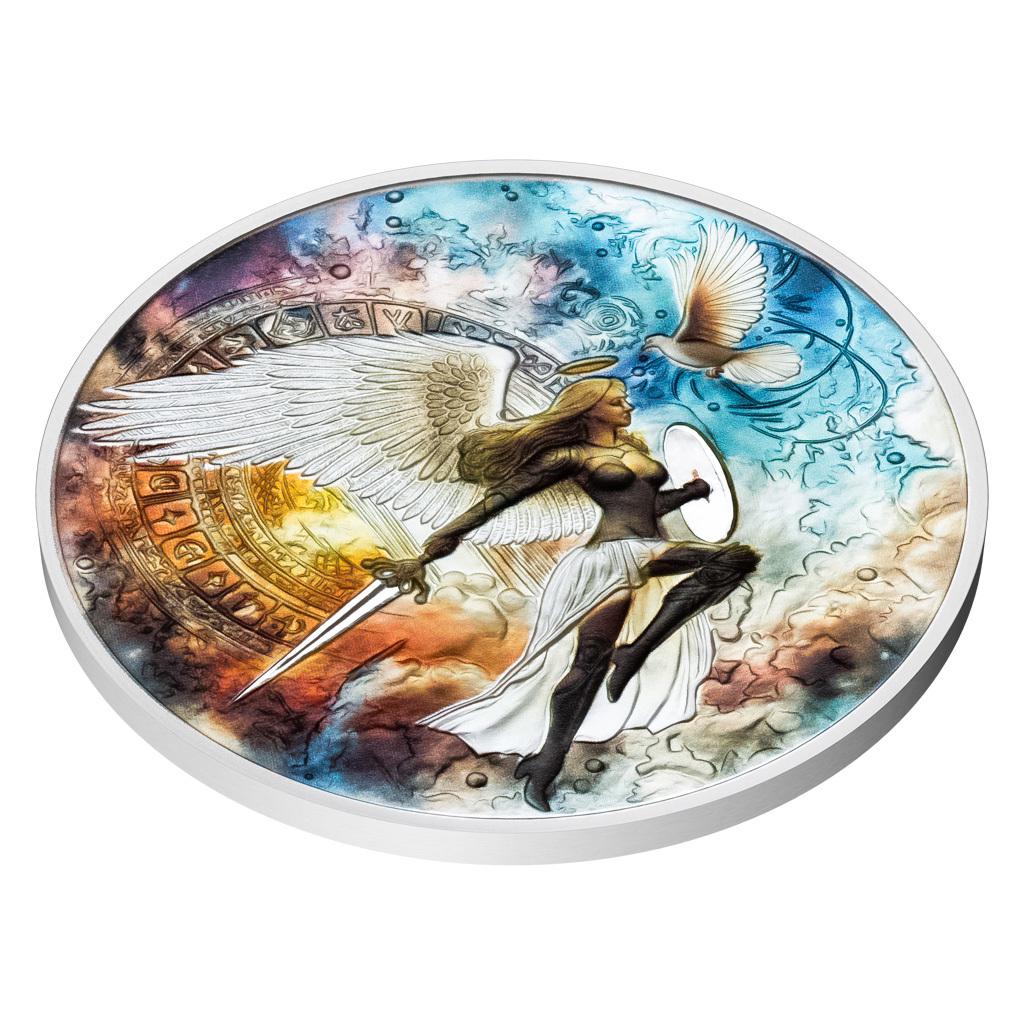 In Stock! 2 Silver Coins DOBRO/ZLO-Battle Between Good and Evil-42g each-LIMITED Czech Mint