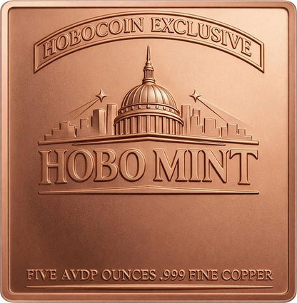 In Stock! Eternal Guardians - Tiger & Dragon 5 oz Copper Bar (500 mintage)